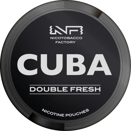 Snus CUBA Black Double Fresh 43MG