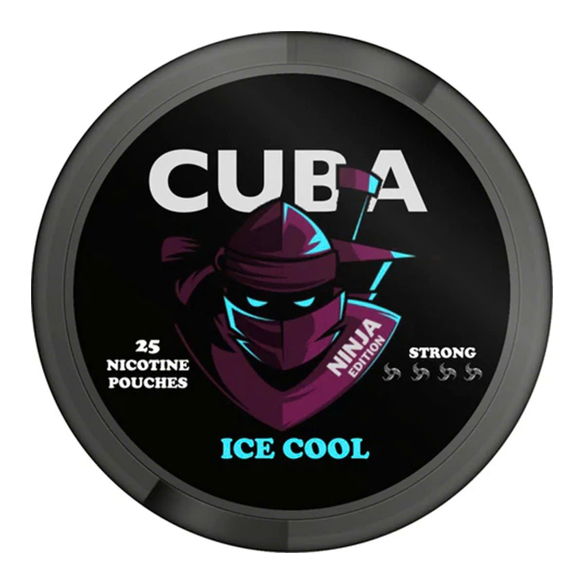 Snus CUBA Ninja Ice Cool 15.6MG Snus CUBA Ninja Ice Cool 15.6MG
