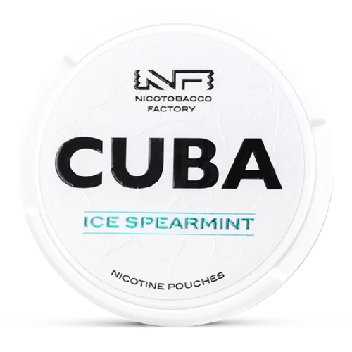 Snus CUBA White Ice Spearmint 10.4MG