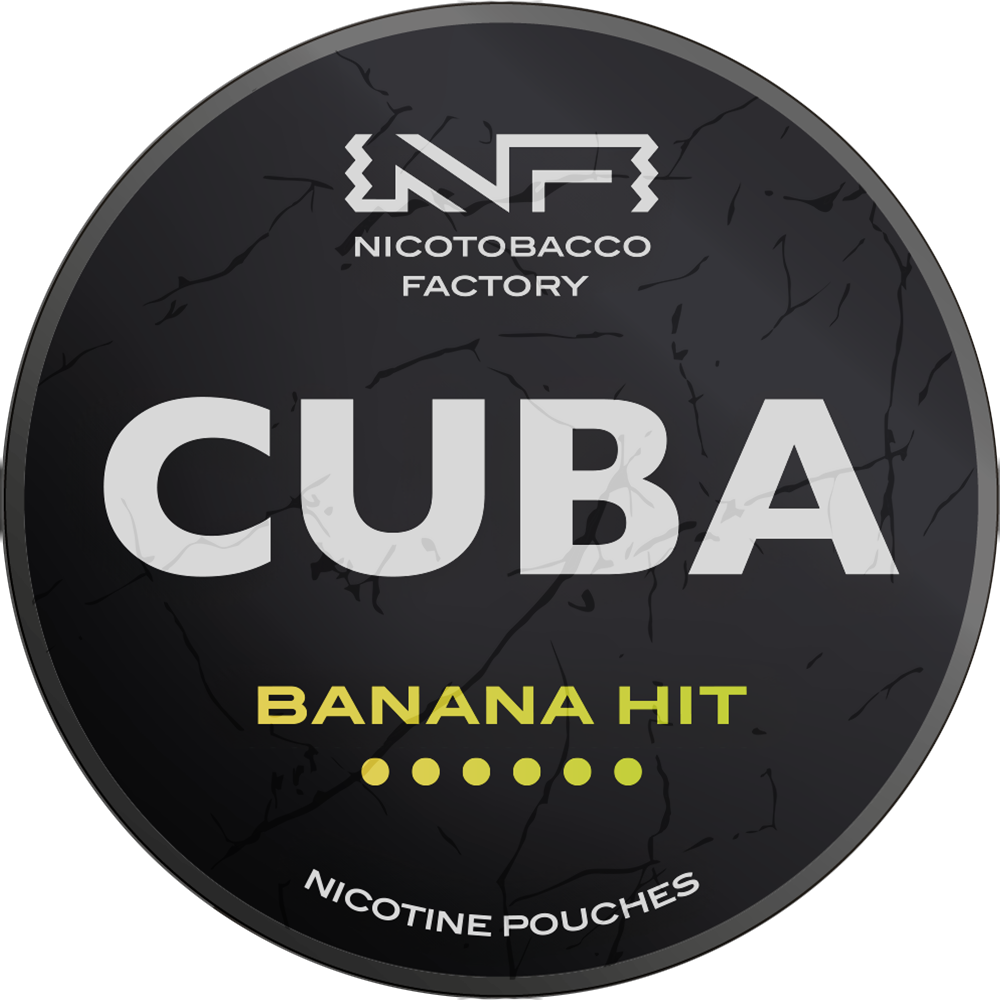 Snus Cuba Black Banana Hit 43MG Snus Cuba Black Banana Hit 43MG