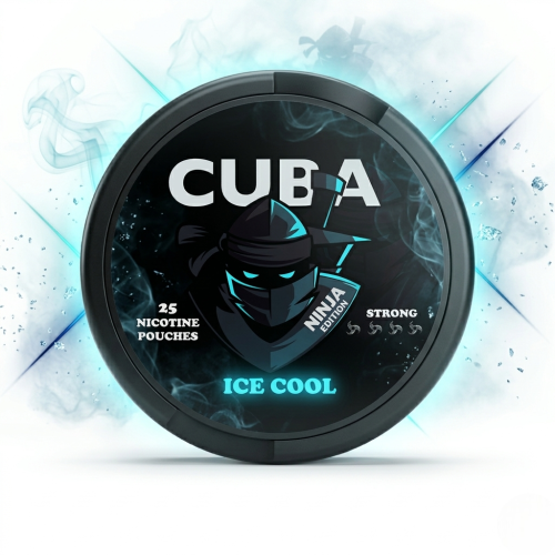 Snus CUBA Ninja Ice Cool 15.6MG